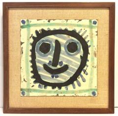 Pablo Picasso Madoura-Keramikfliesen, seltene nummerierte Auflage