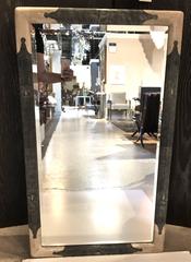 Shagreen and Bone Venner Wall Mirror