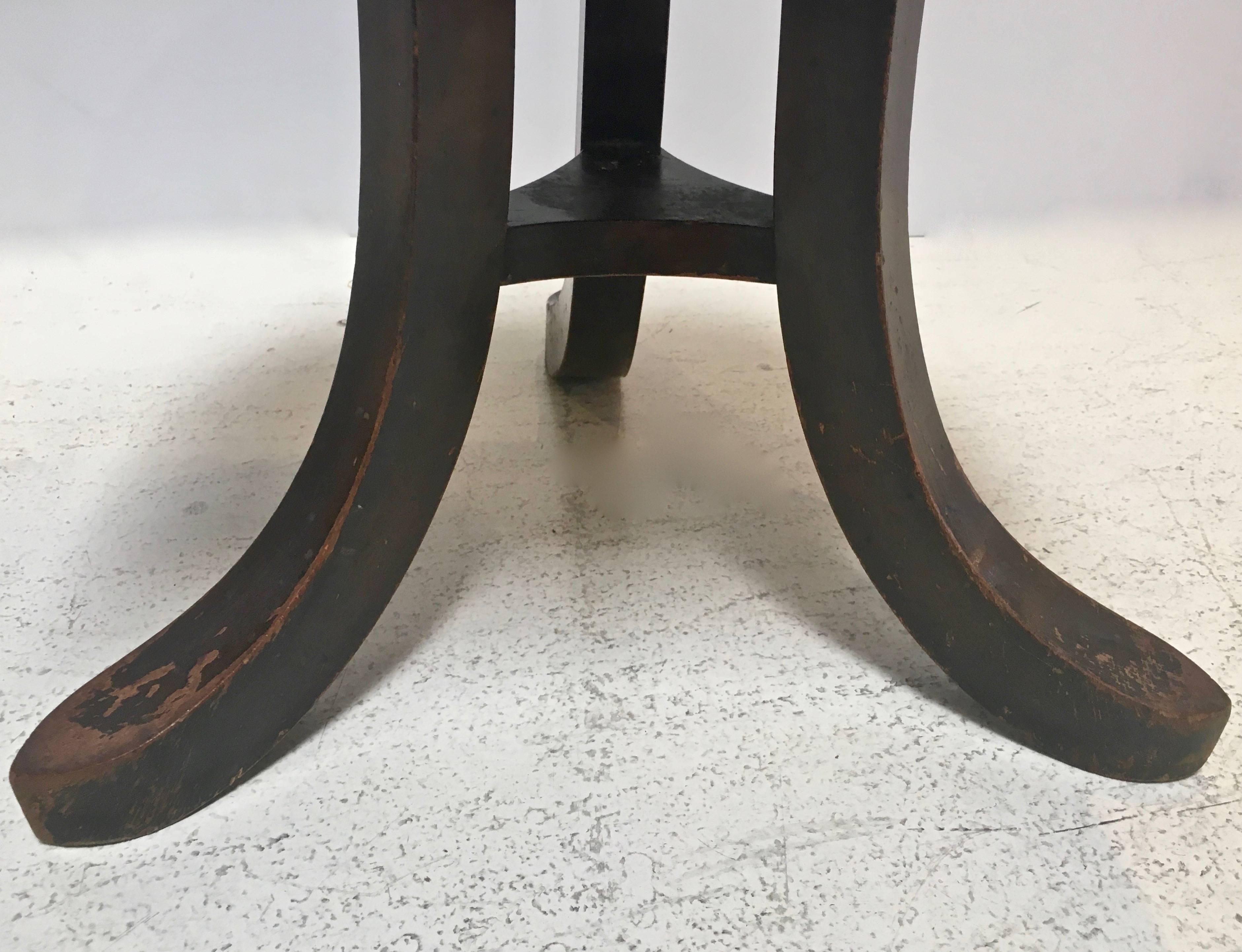 Mahogany Adolf Loos Stools For Sale