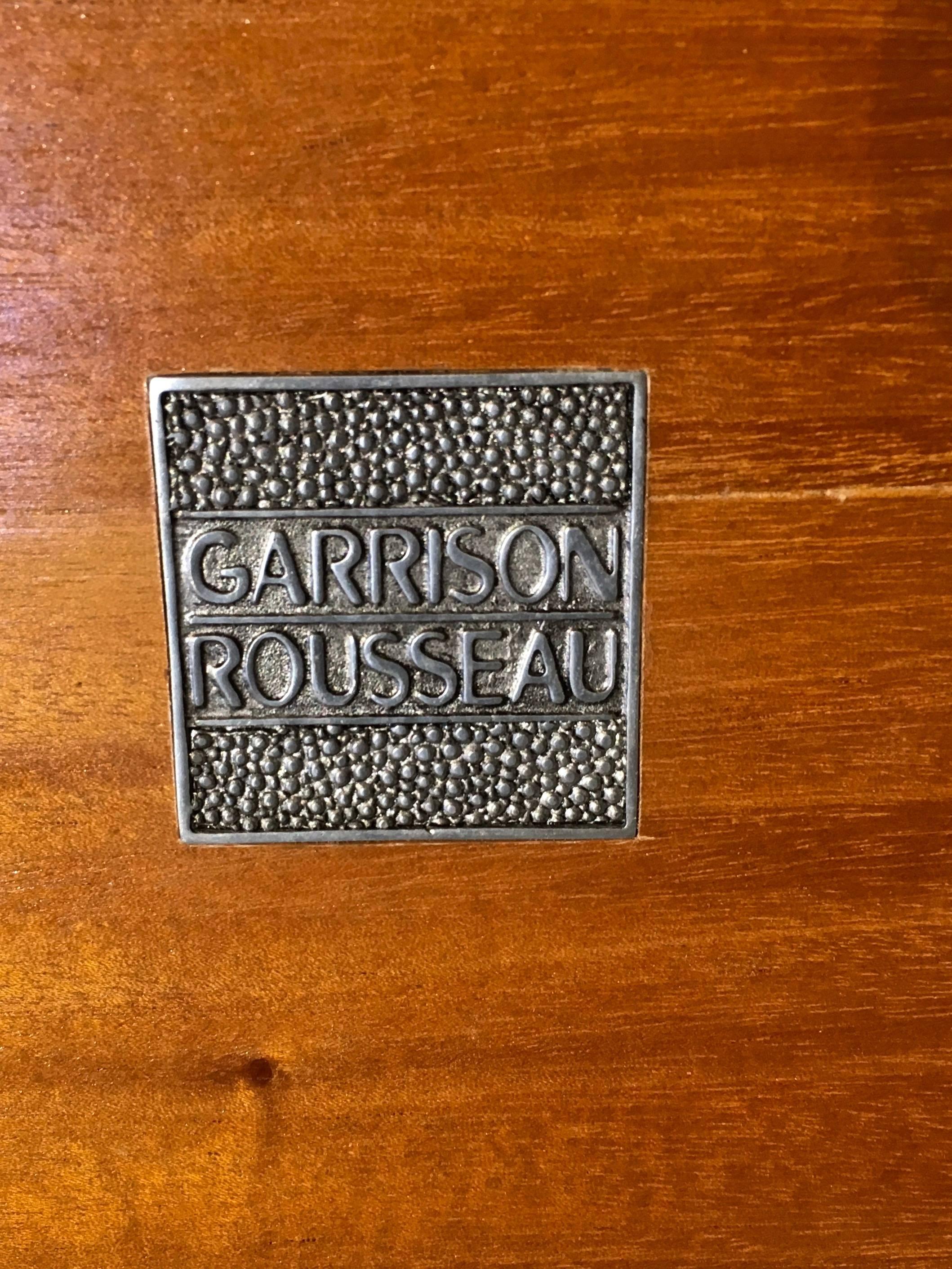 Pair of Shagreen Tables by Garrison Rousseau 1