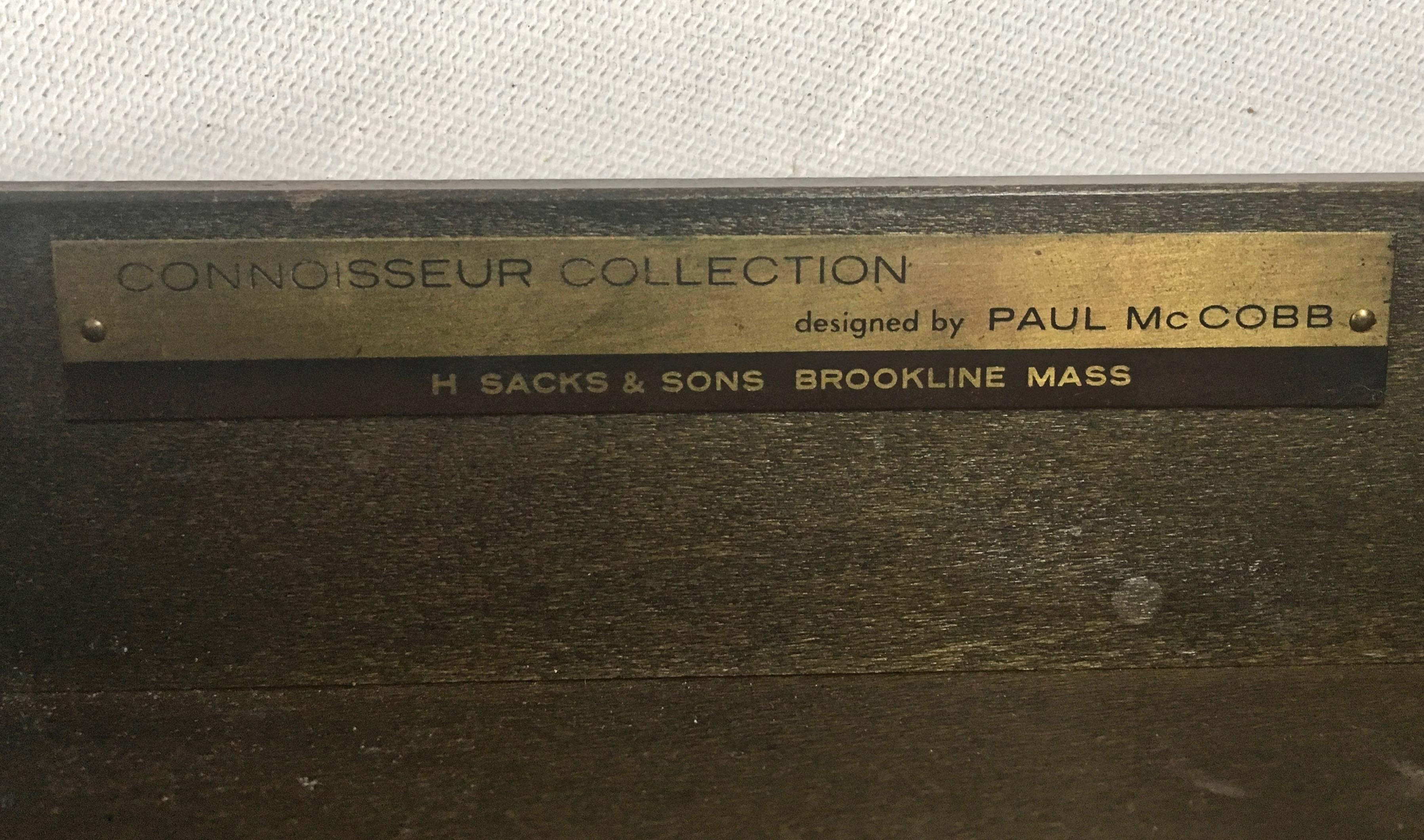 Brass Paul McCobb Game Table Connoisseur Collection