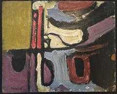 Modern Abstract Painting, Signed by Artist George Forgie