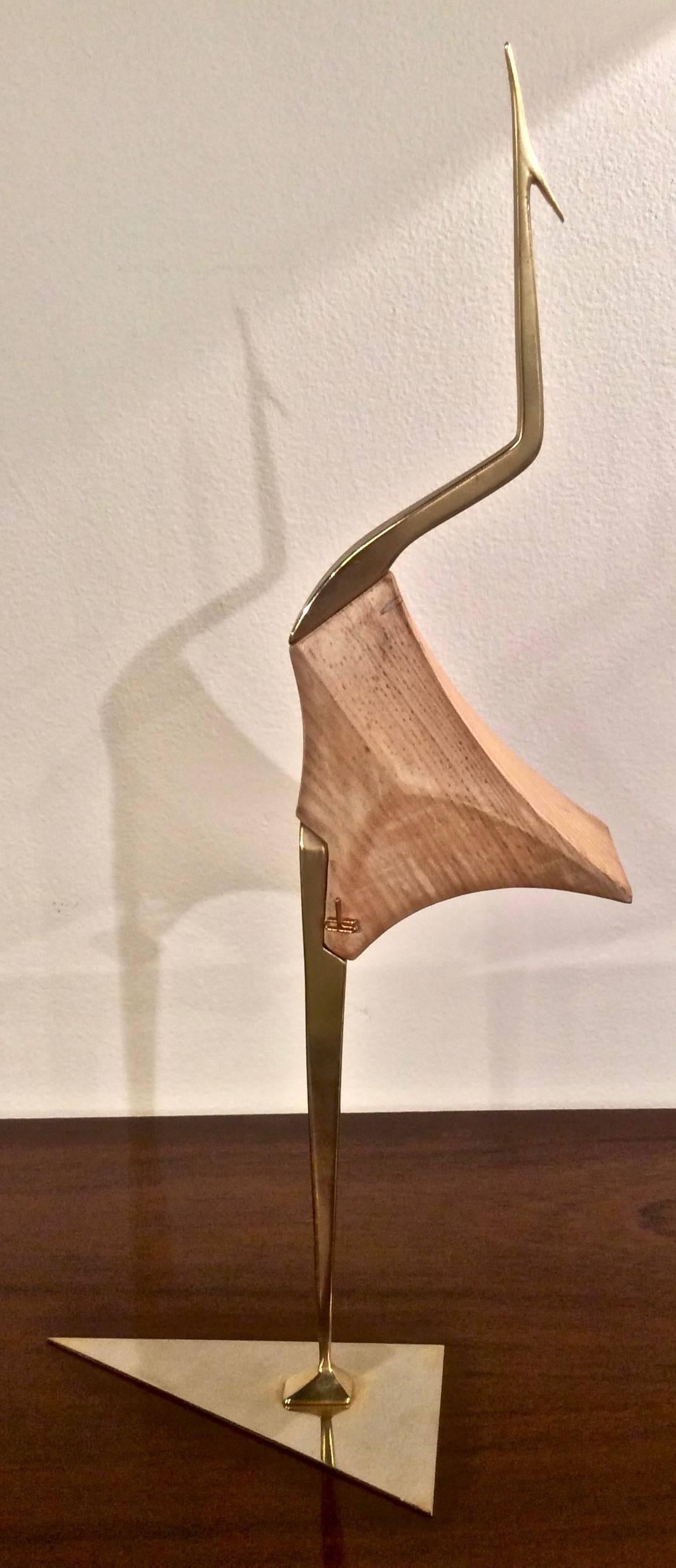 20th Century Trio of Tabletop Modernist Bird Sculptures
