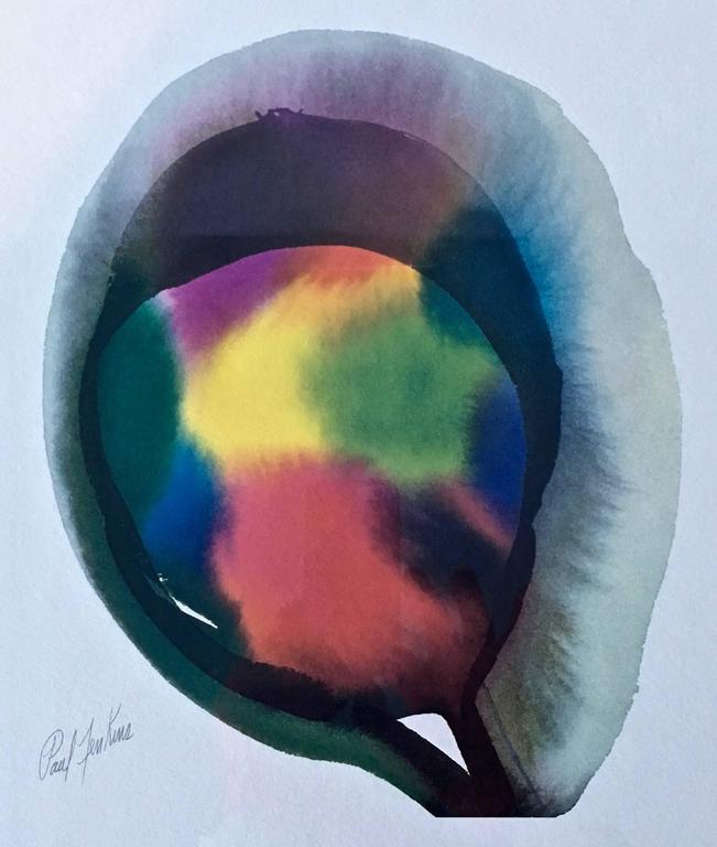 "Invocation Orb" by Paul Jenkins, Pencil Signed Lithograph