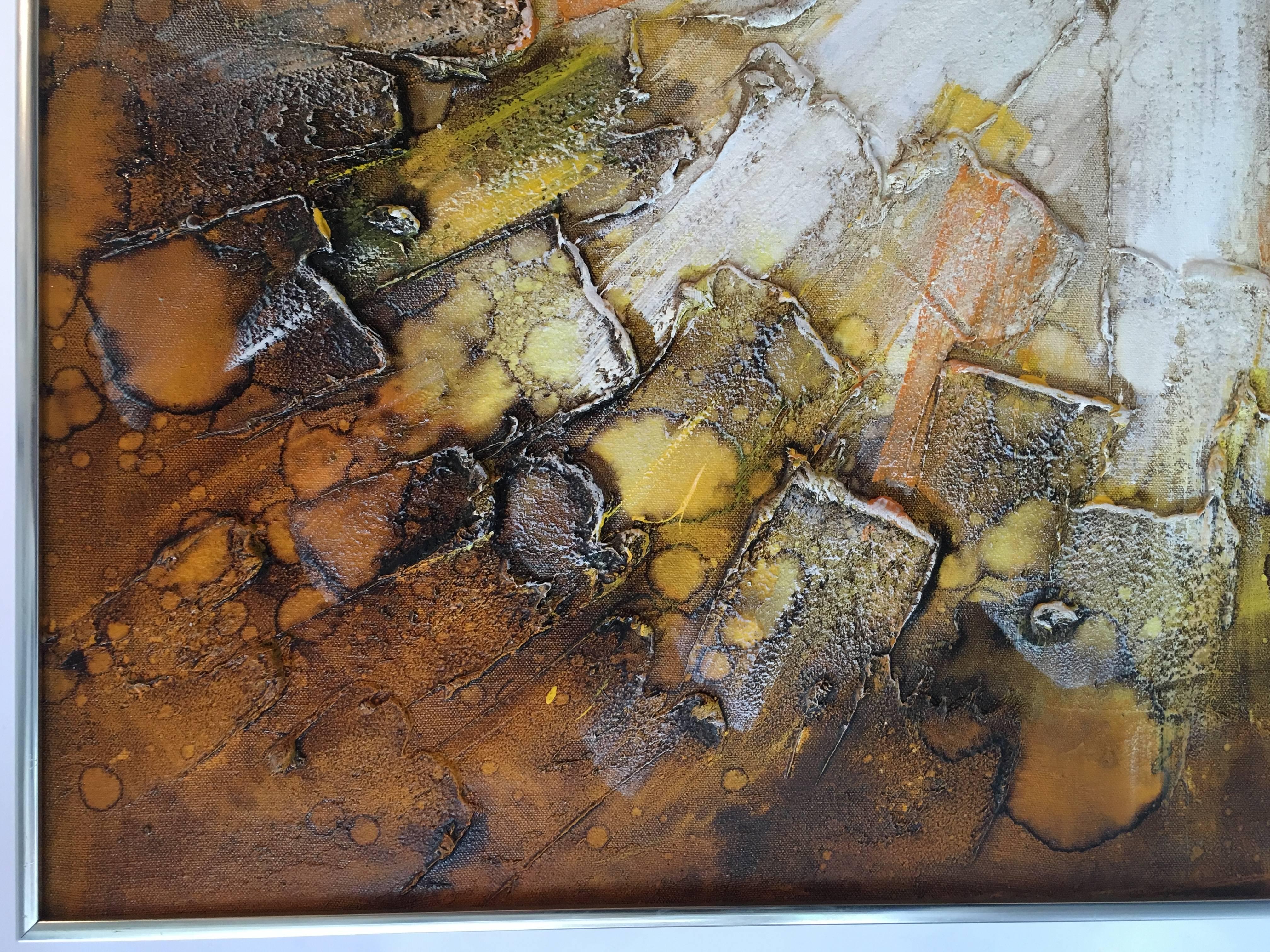 mid century abstract paintings