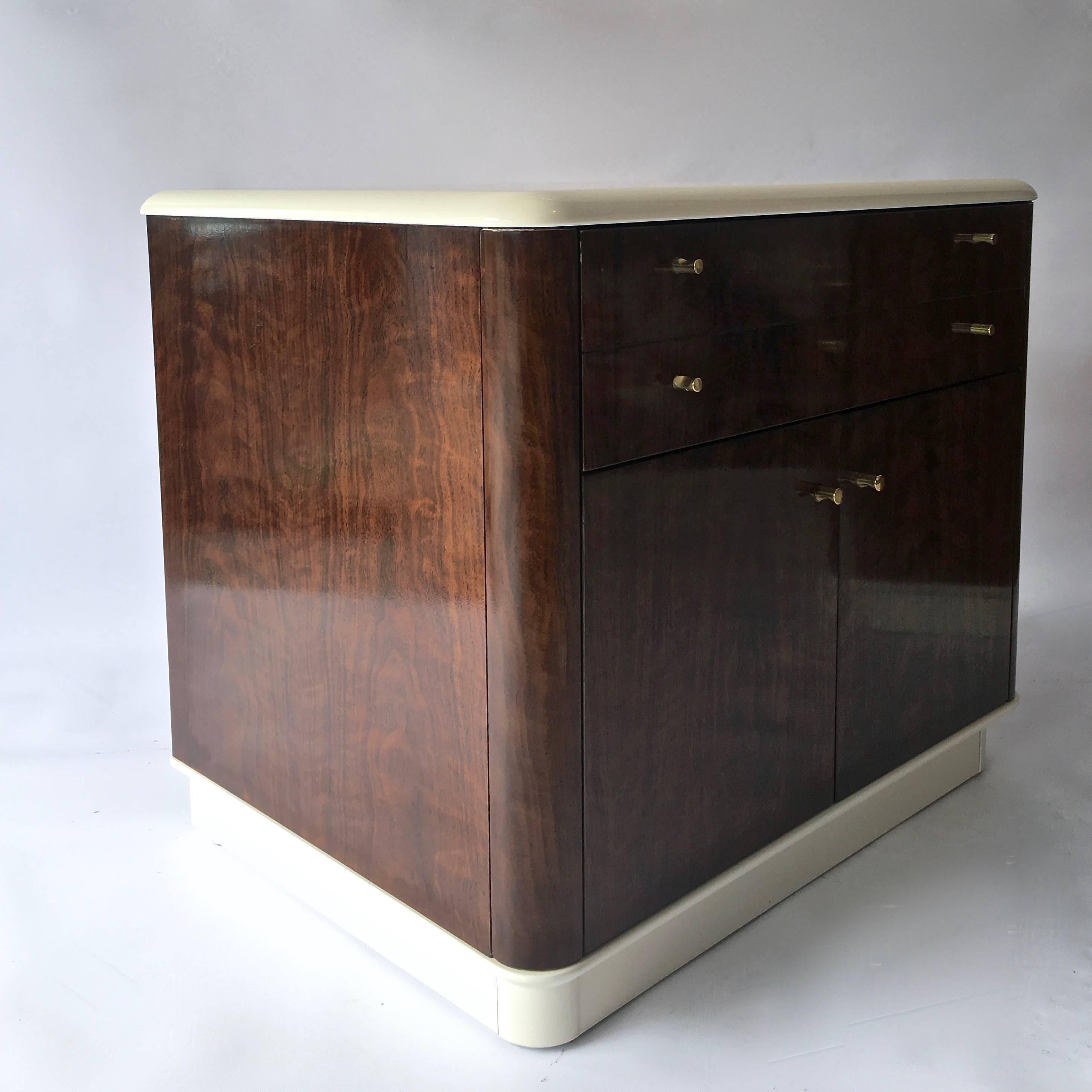 American Mid-Century Pair of Drexel Nightstands or Chest