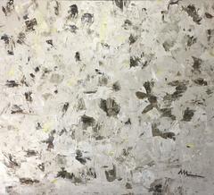 Large Abstract Modern Painting, Signed by Artist
