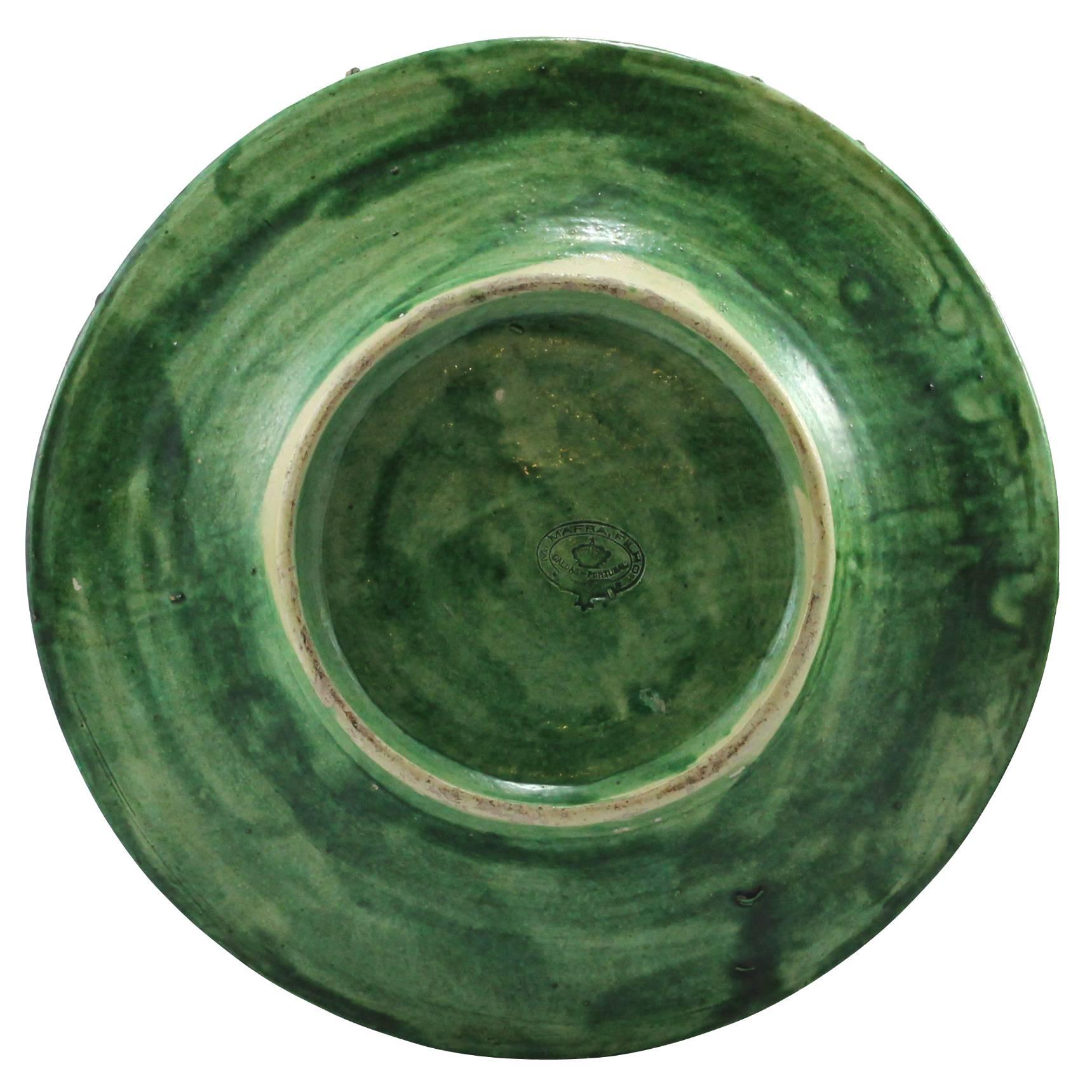 Palissy Ware Jug and Bowl with Nature Scene For Sale 2