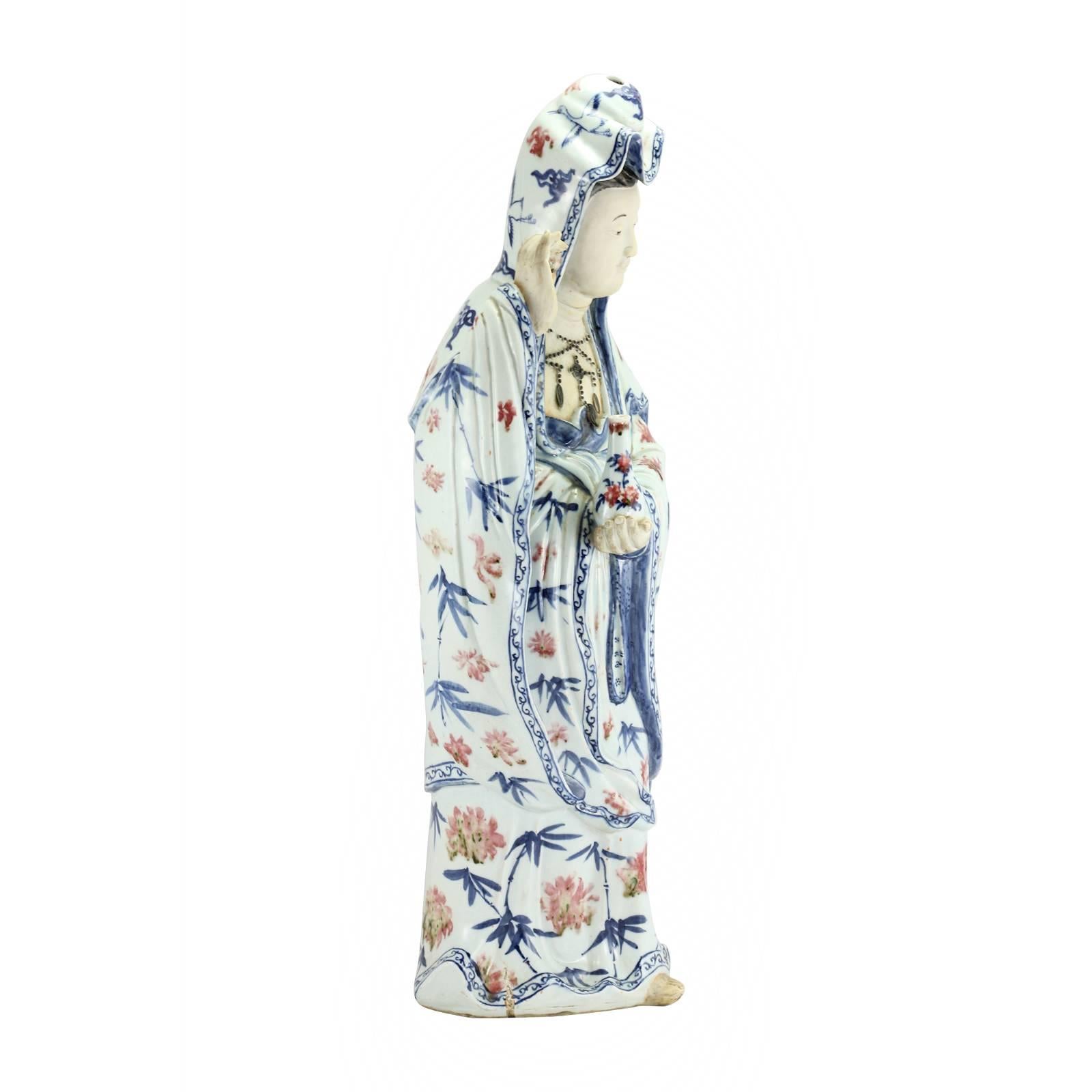 Early 20th Century Chinese Porcelain Guanyin 1