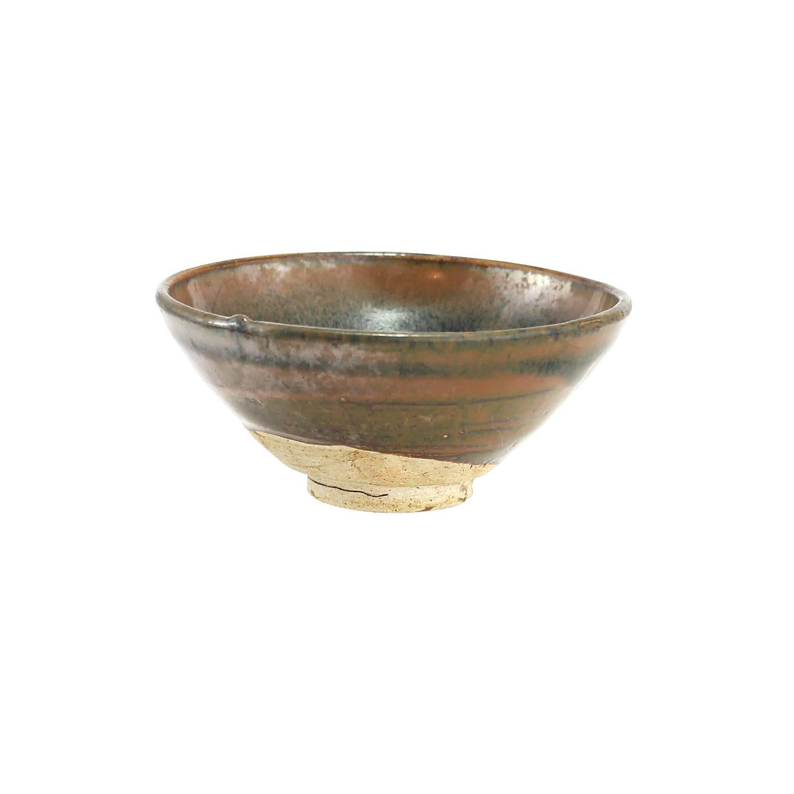 Chinese Song Dynasty Earthenware Tea Bowl For Sale