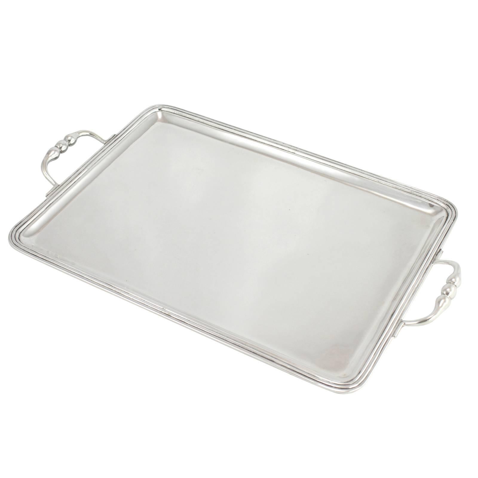 Mexican Sterling Silver Tray by Sanborns