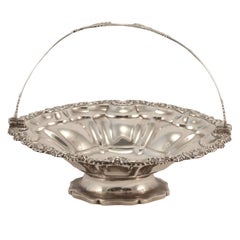 English Regency Sterling Silver Basket