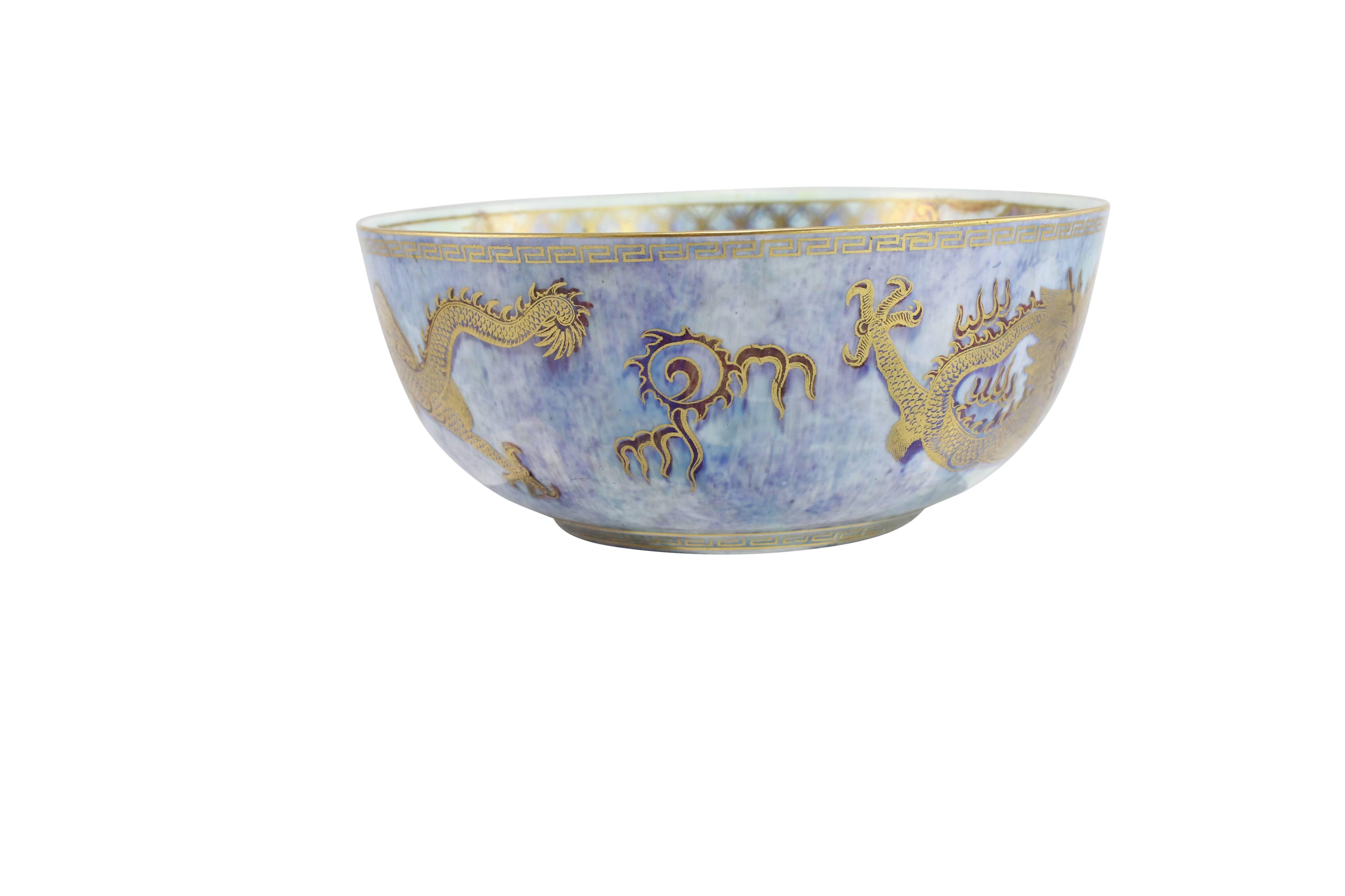 Luster 'Mythical Creatures' Series Lustreware Bowl by Wedgwood