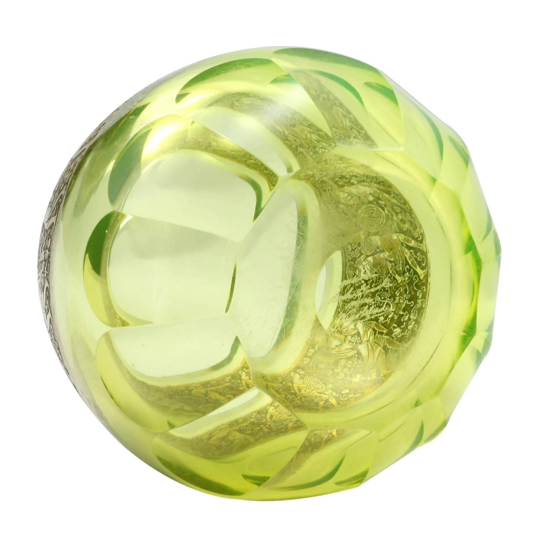 uranium glass jug