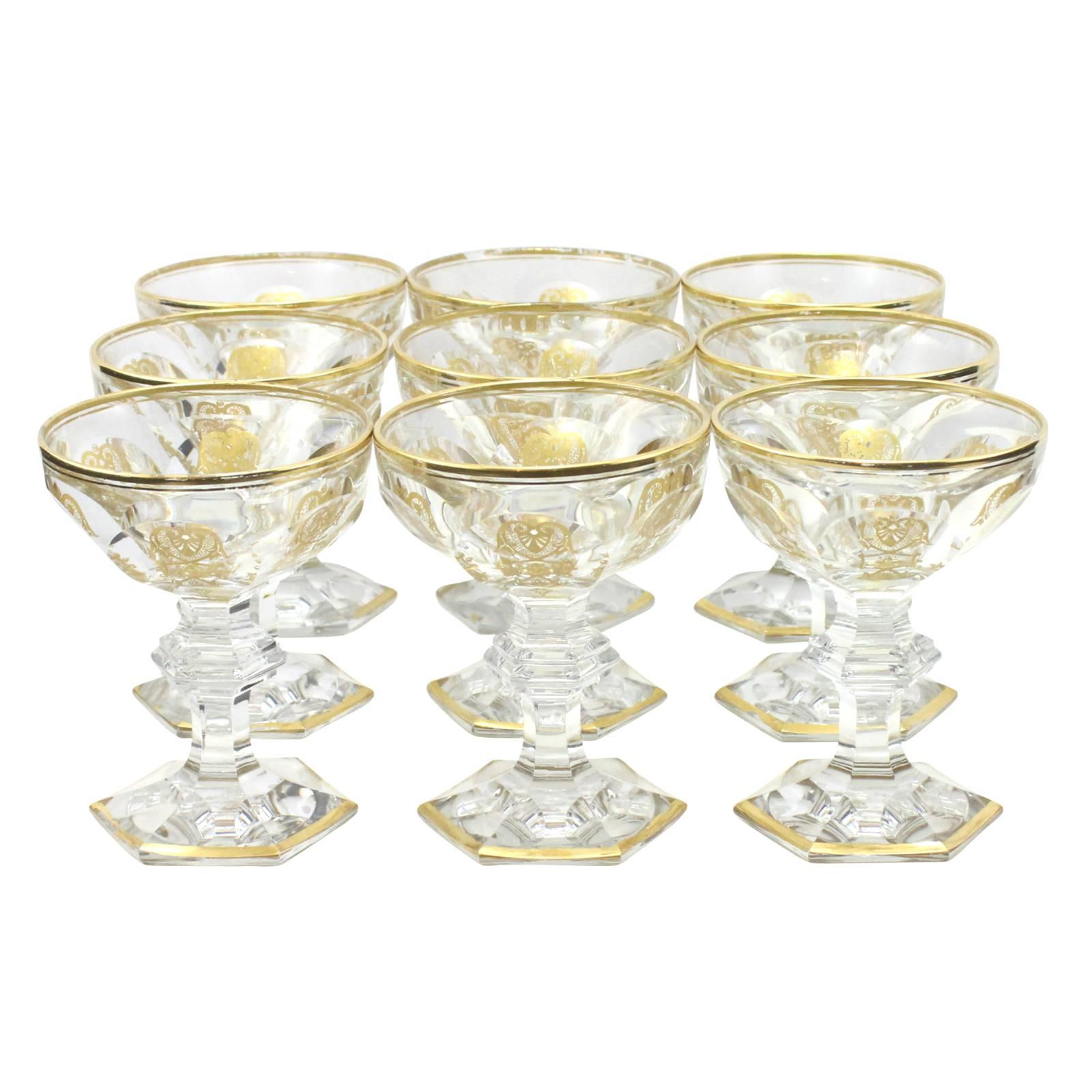 54-Piece Set of Baccarat Crystal in the Empire Pattern In Excellent Condition In Brisbane, Queensland