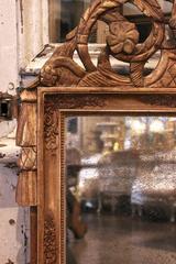Antique French Early 19th Century Period Restoration I Gilded Mirror