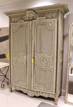 Antique French Louis XV Armoire