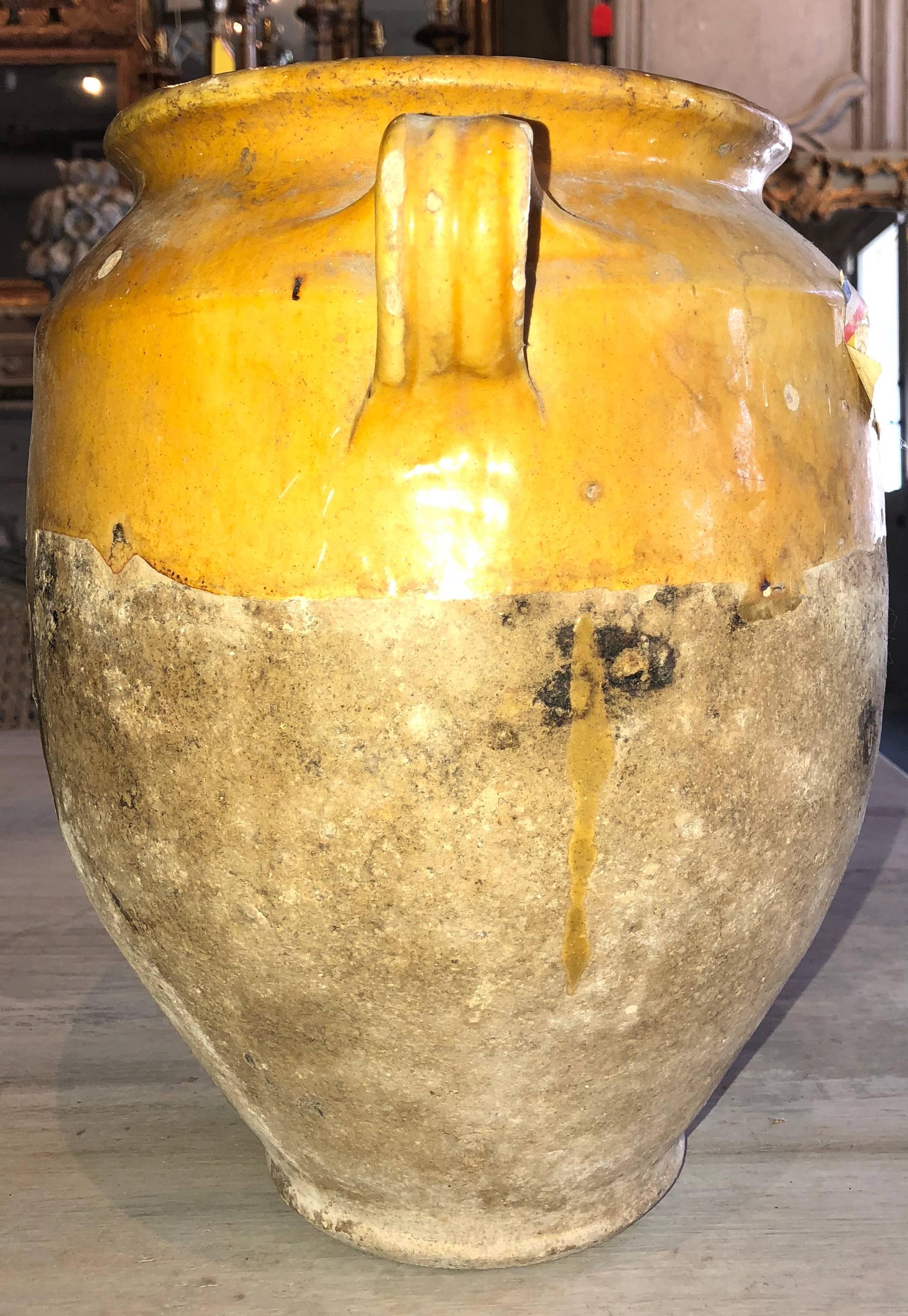 Early 20th Century French Confit Jar In Good Condition For Sale In New Orleans, LA