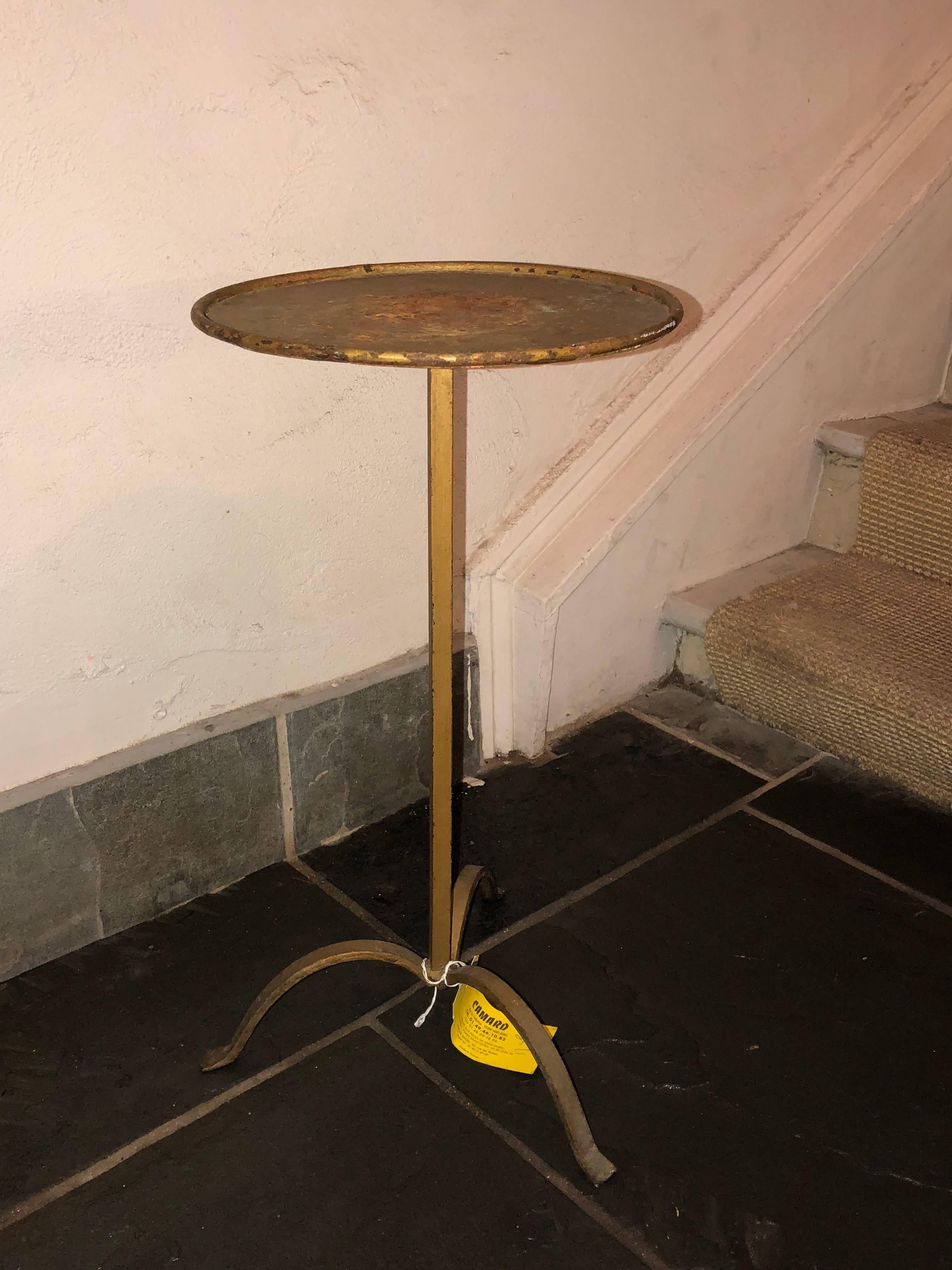 20th Century Vintage French Martini Table