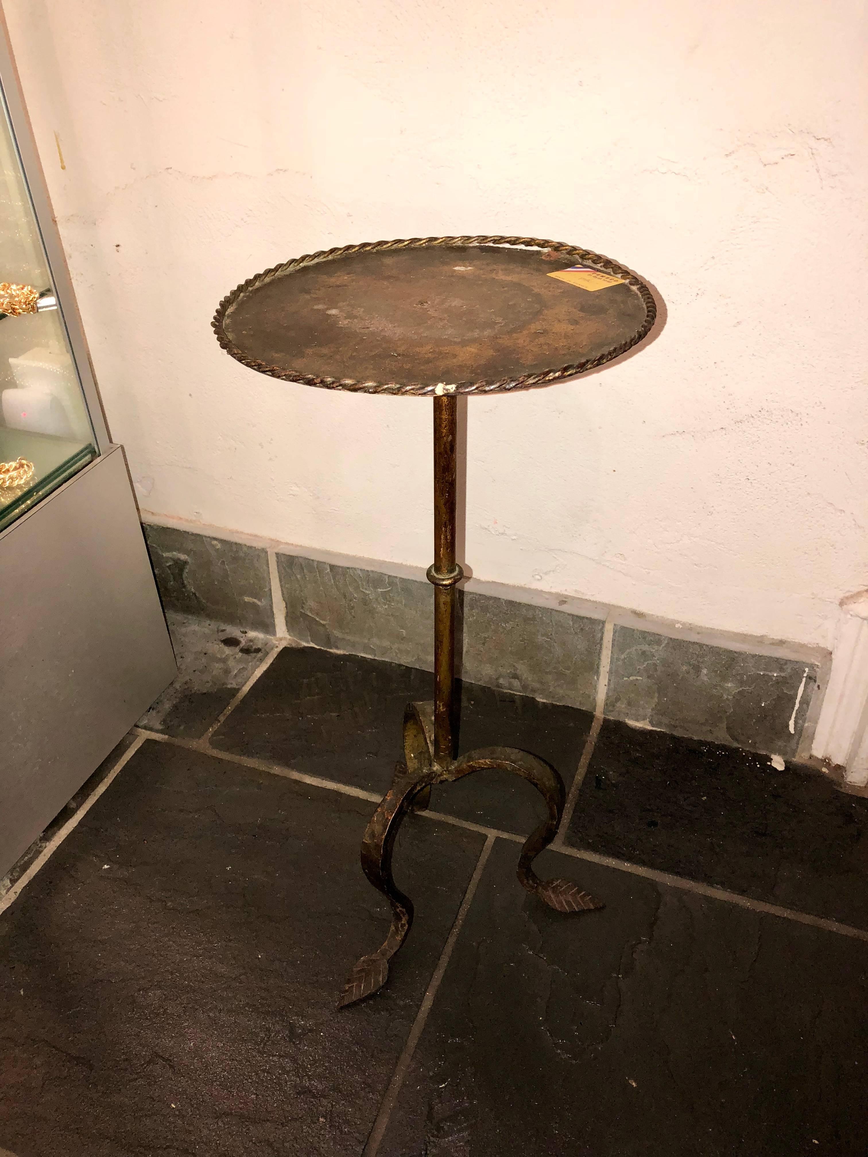 antique martini table