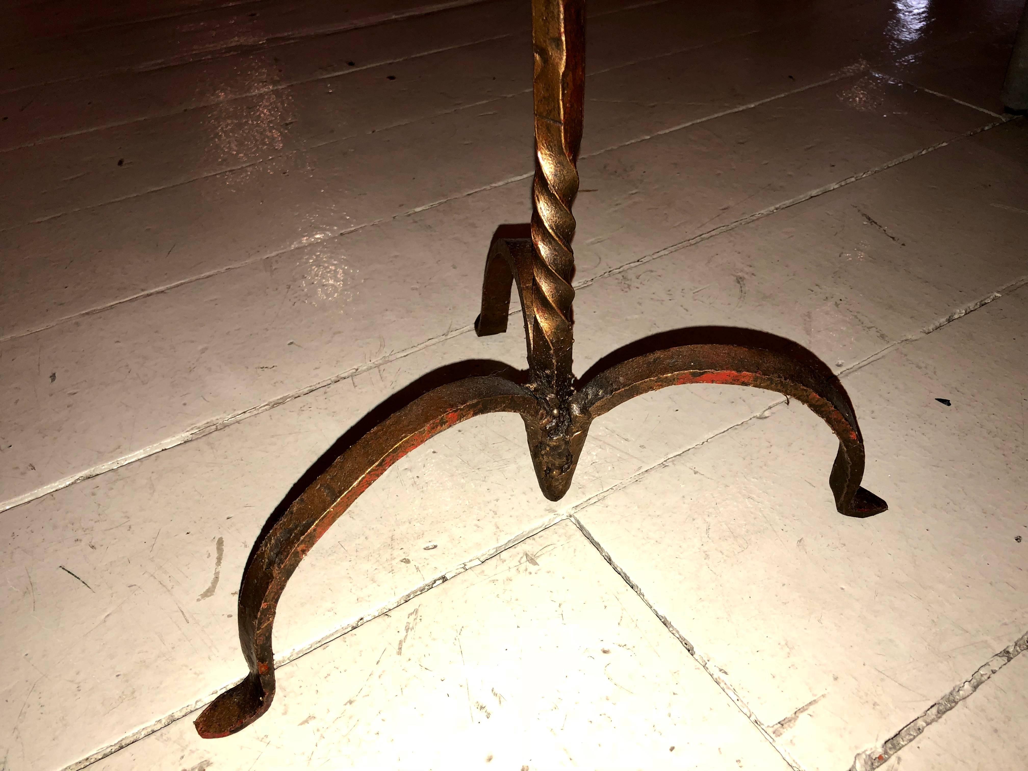 Vintage French Martini Table In Good Condition For Sale In New Orleans, LA