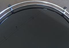 Art Deco Round Vitrolite and Chrome Auto Trolley Bar Cart