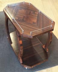Art Deco Cocktail Cart or Auto Trolley