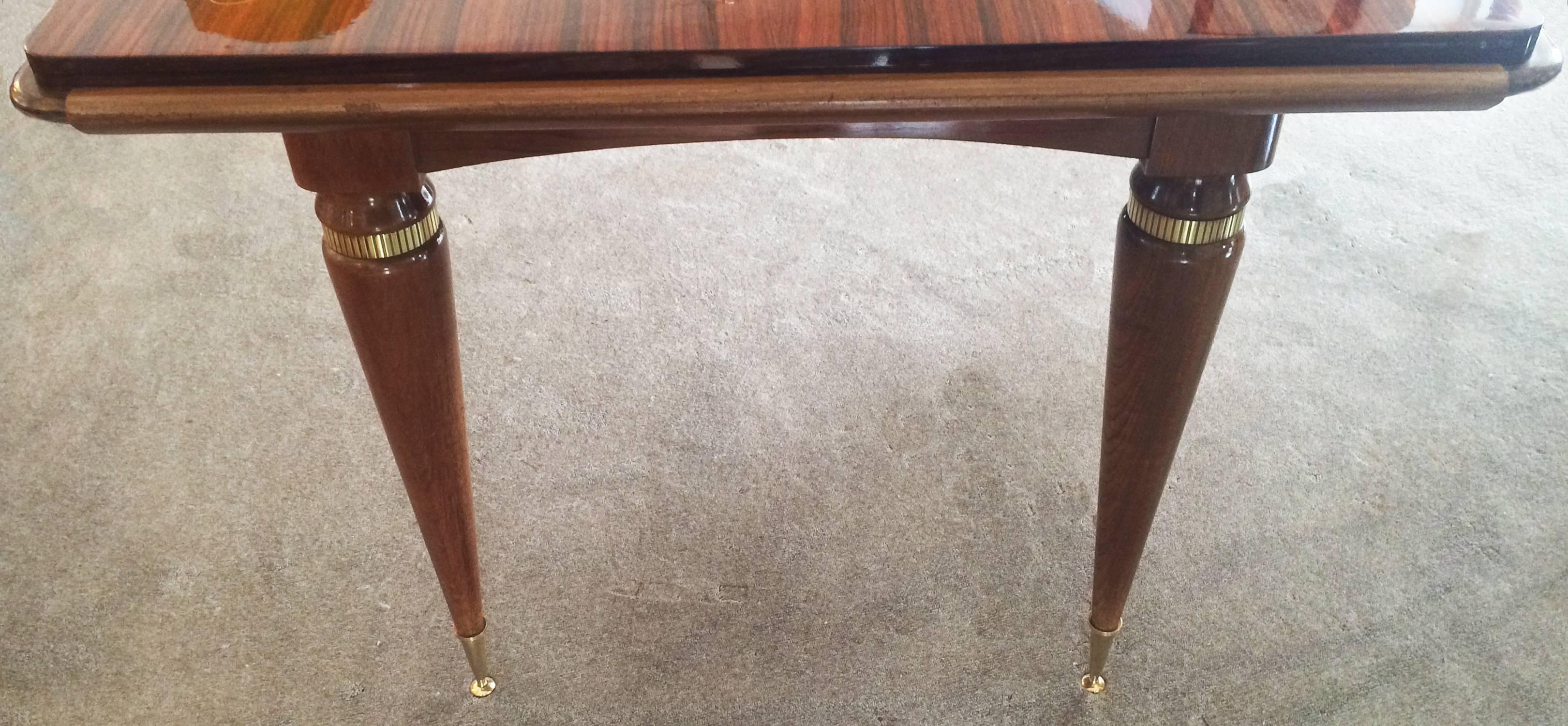 Art Deco French Extension Dining Table  2
