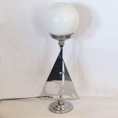 Art Deco Yacht or Sailboat Desk Lamp