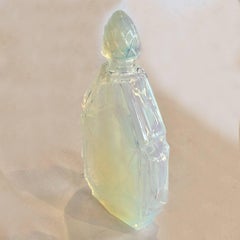 Art Deco Opalescent Perfume Bottle, Sabino Samuella, Paris