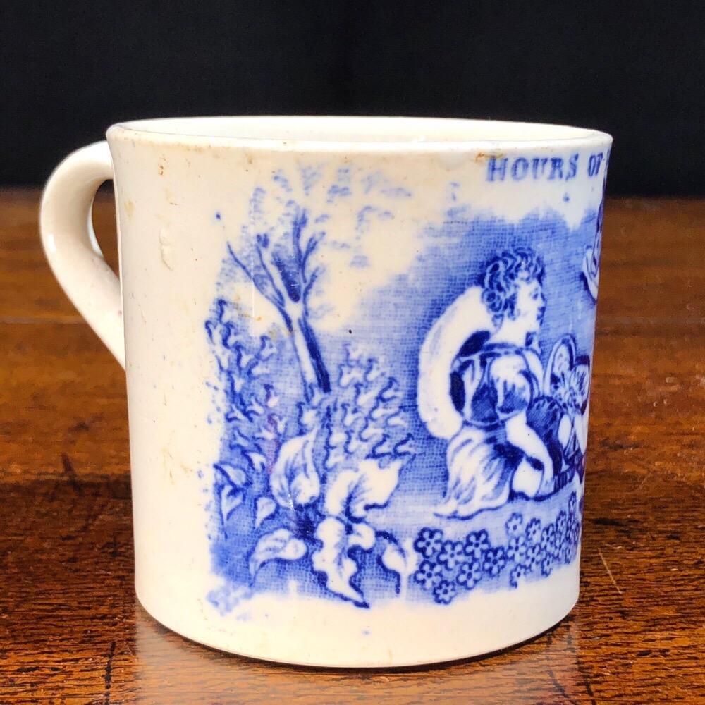 European Staffordshire Pottery Child’s Mug 