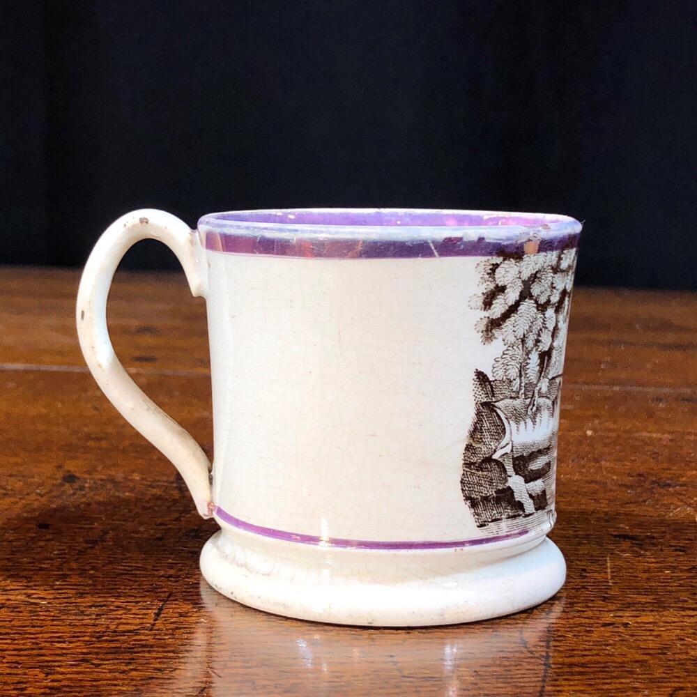 staffordshire pottery mugs