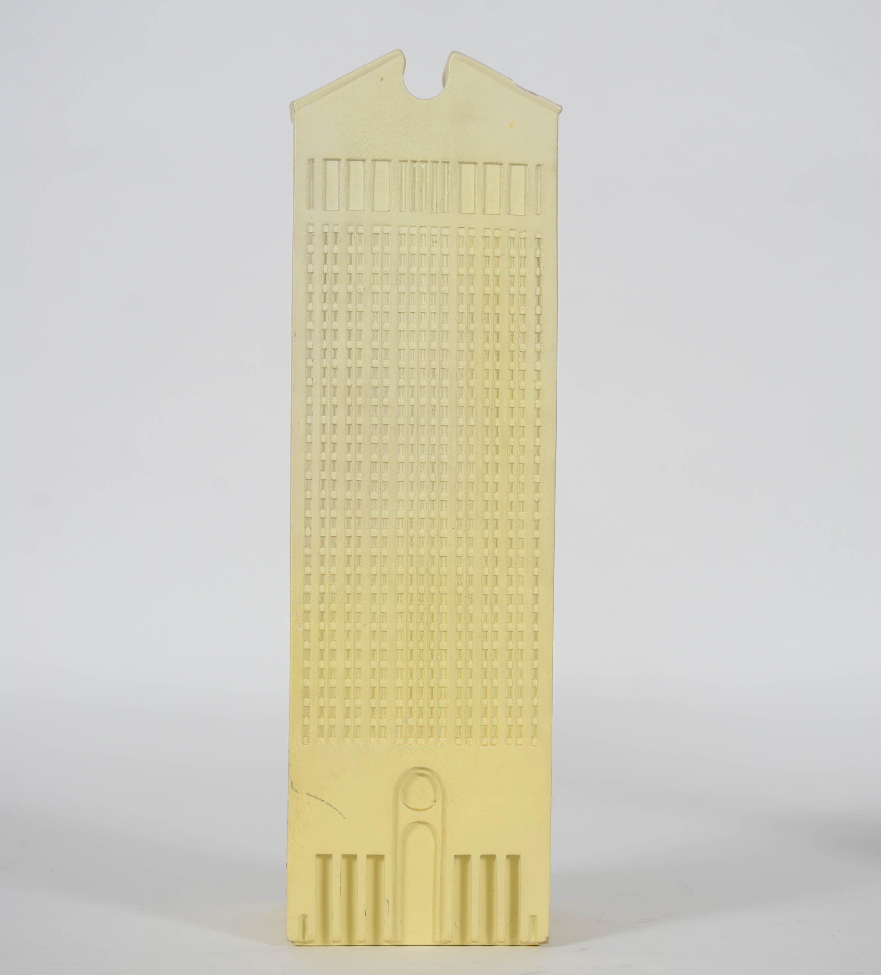 Italian Two Model Skyscrapers designed by Johnny Dell'Orto for La Fabbrica di Dedalo