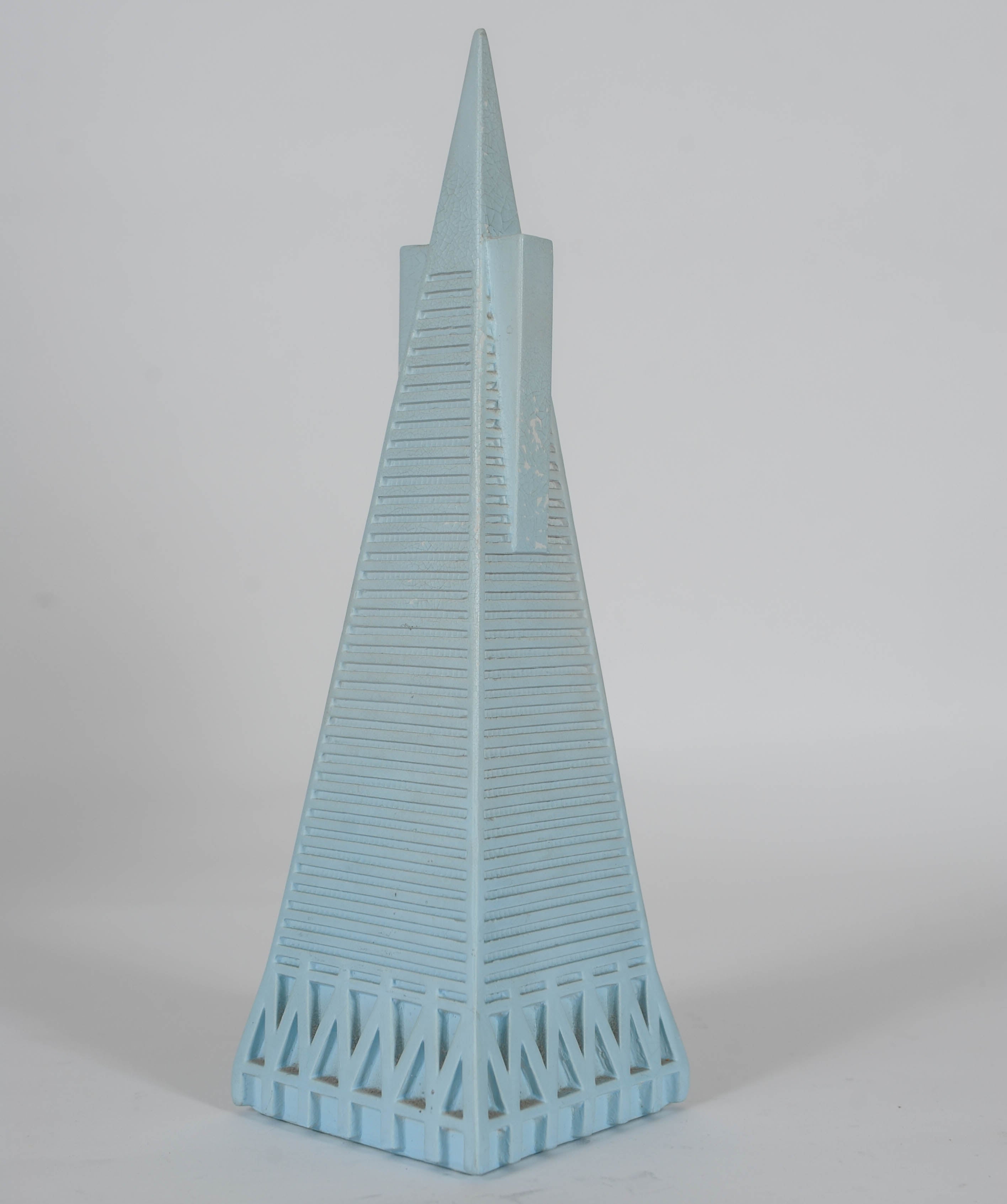 Two Model Skyscrapers designed by Johnny Dell'Orto for La Fabbrica di Dedalo 2