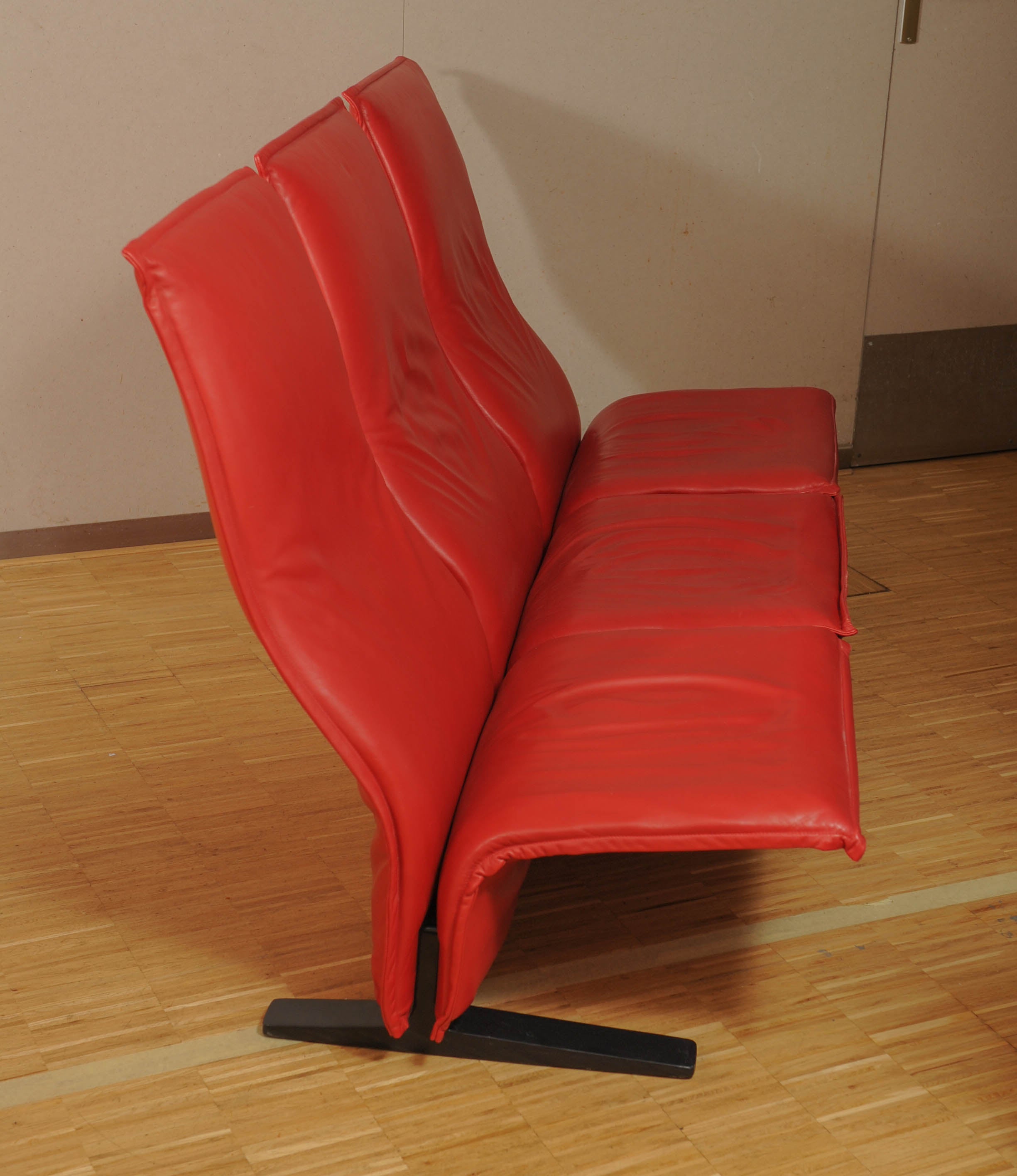 Rare Concorde Settee by Pierre Paulin for Artifort