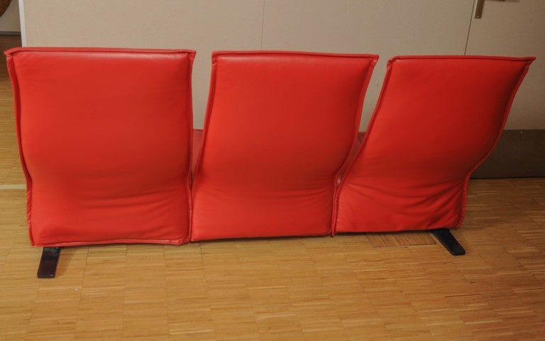 Rare Concorde Settee by Pierre Paulin for Artifort 1