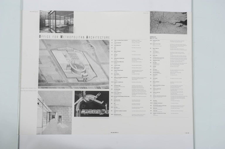 Rem Koolhaas Serigraphy of Nederlands Dans Theater 2