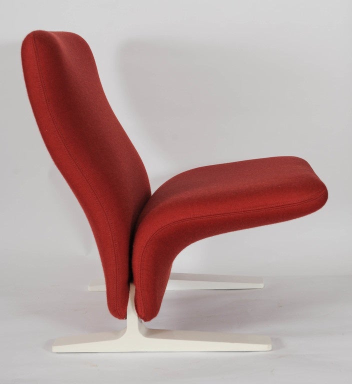 Mid-20th Century Mid-Century Modern Pair of Concorde Easy Chairs by Pierre Paulin for Artifort