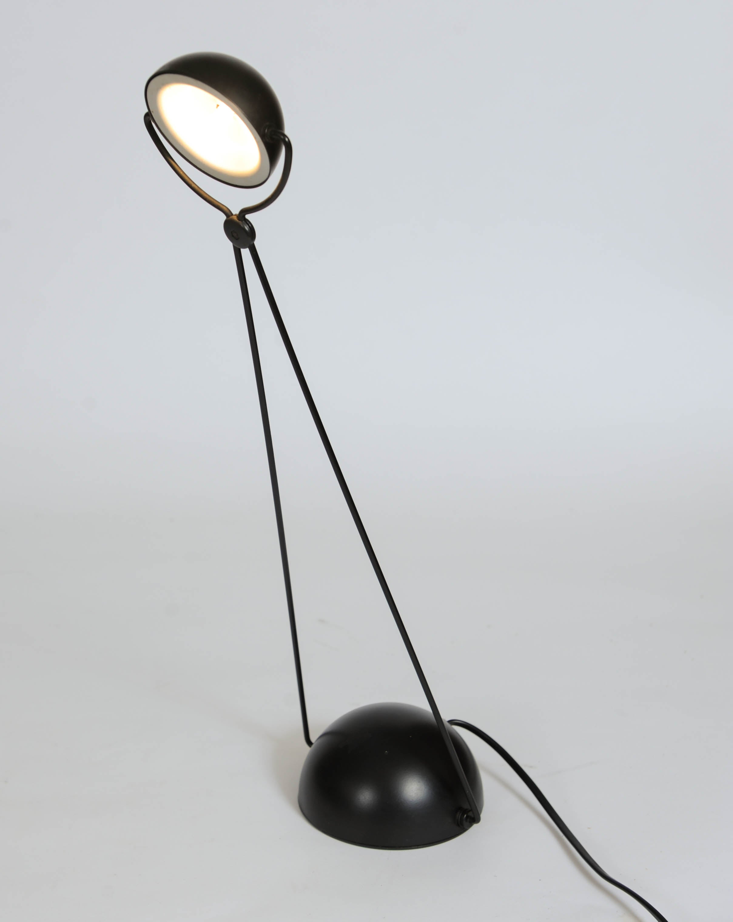 Steel Postmodern Table or Desk Lamp Meridiana by Paolo Piva for Stefano Cevoli For Sale