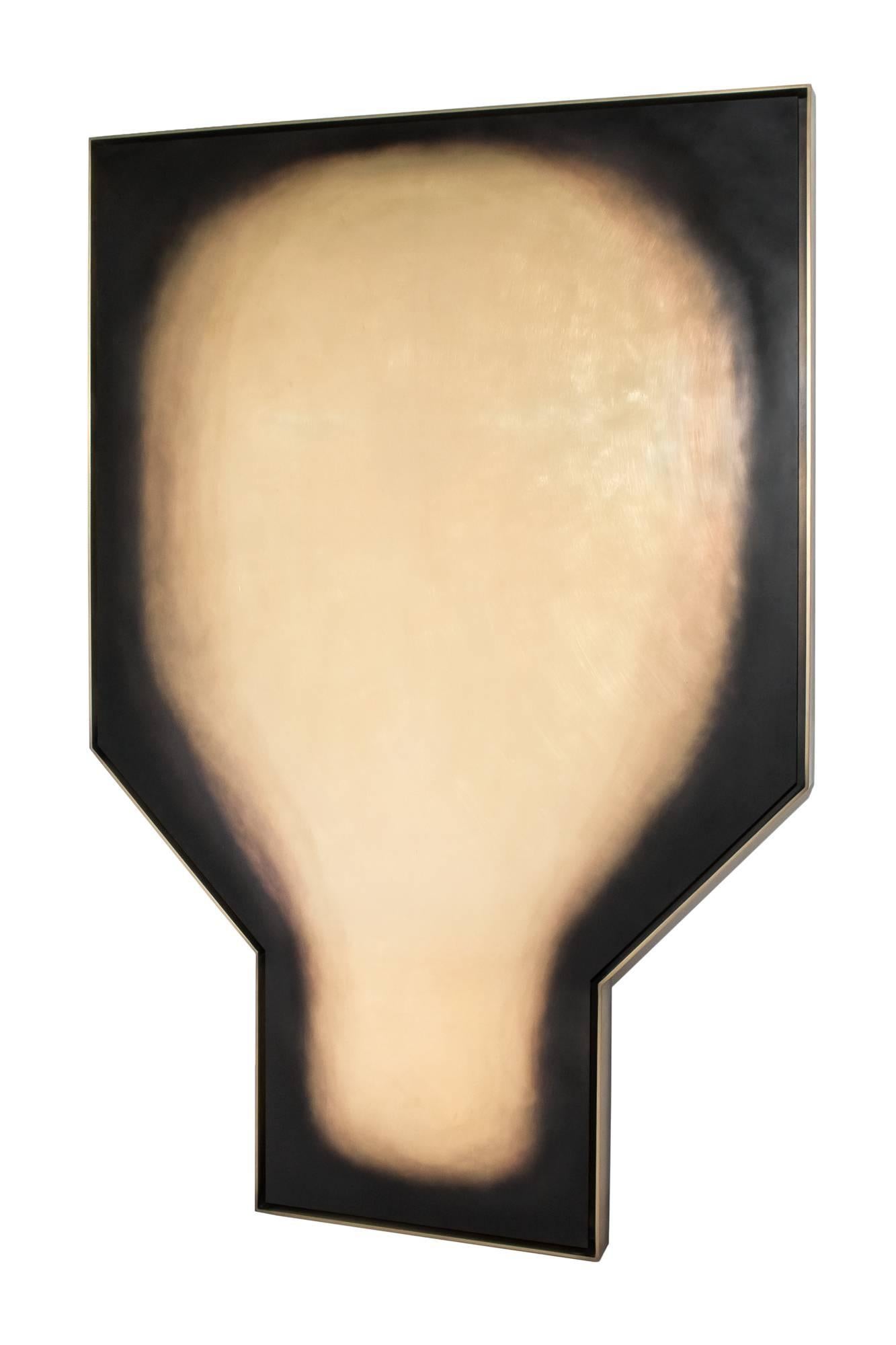 Nero Mirror by Lukas Machnik available from LMD/studio. 

LMD/studio founder Lukas Machnik was inspired by the mirrors of the ancient world, which were usually made from polished brass, in designing the Nero Mirror. 

The mirror features a
