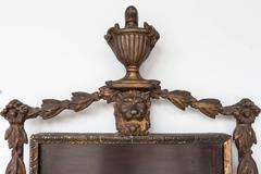 Tuscan Gilded Bronze and Wood Mirror