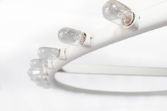 20th Century 48 Bulb Extra Large Hoop Ceiling Light/Chandelier by Alvin Lustig