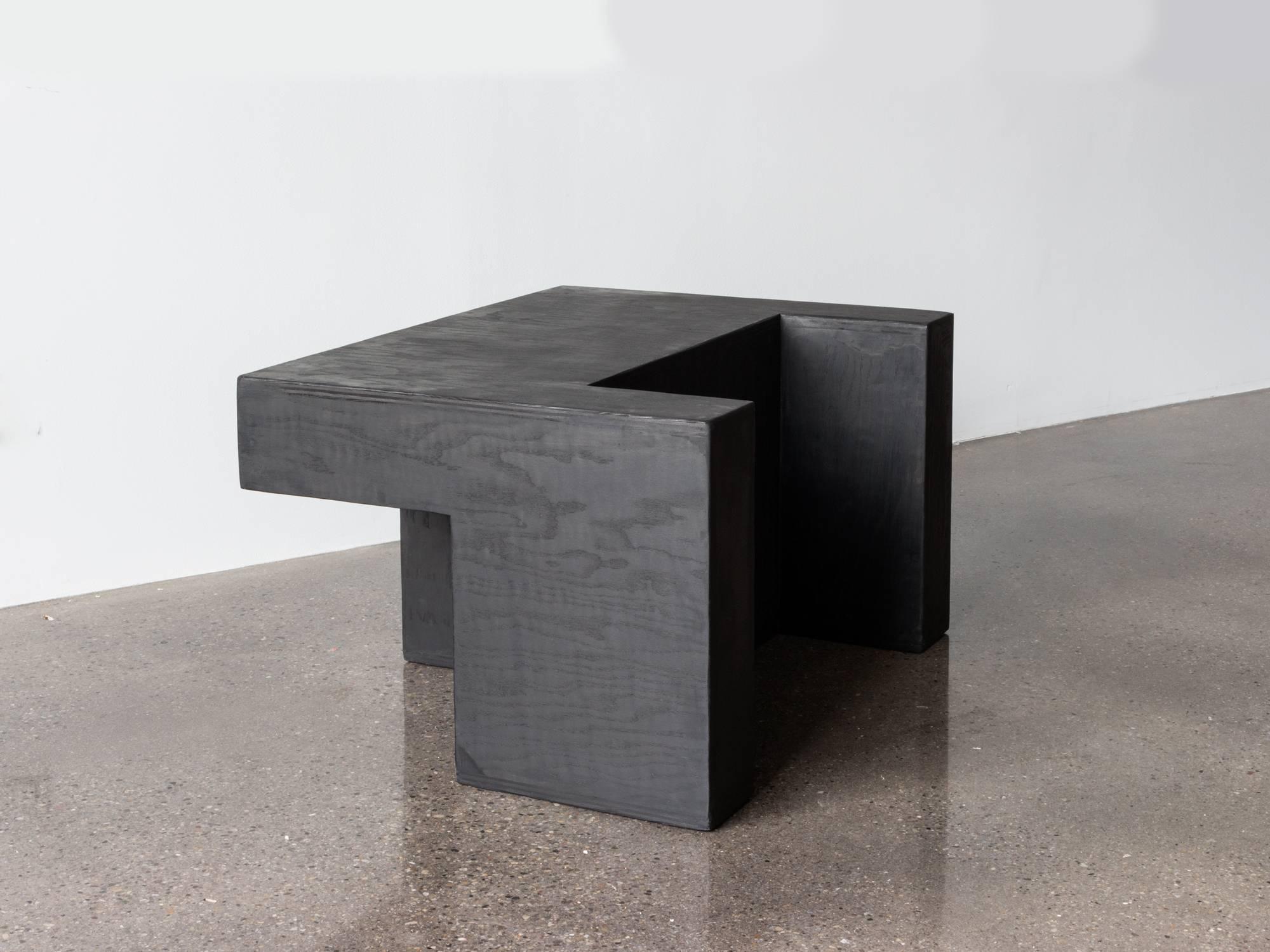 Ebonized 'Monument I' Chair by Lukas Machnik For Sale