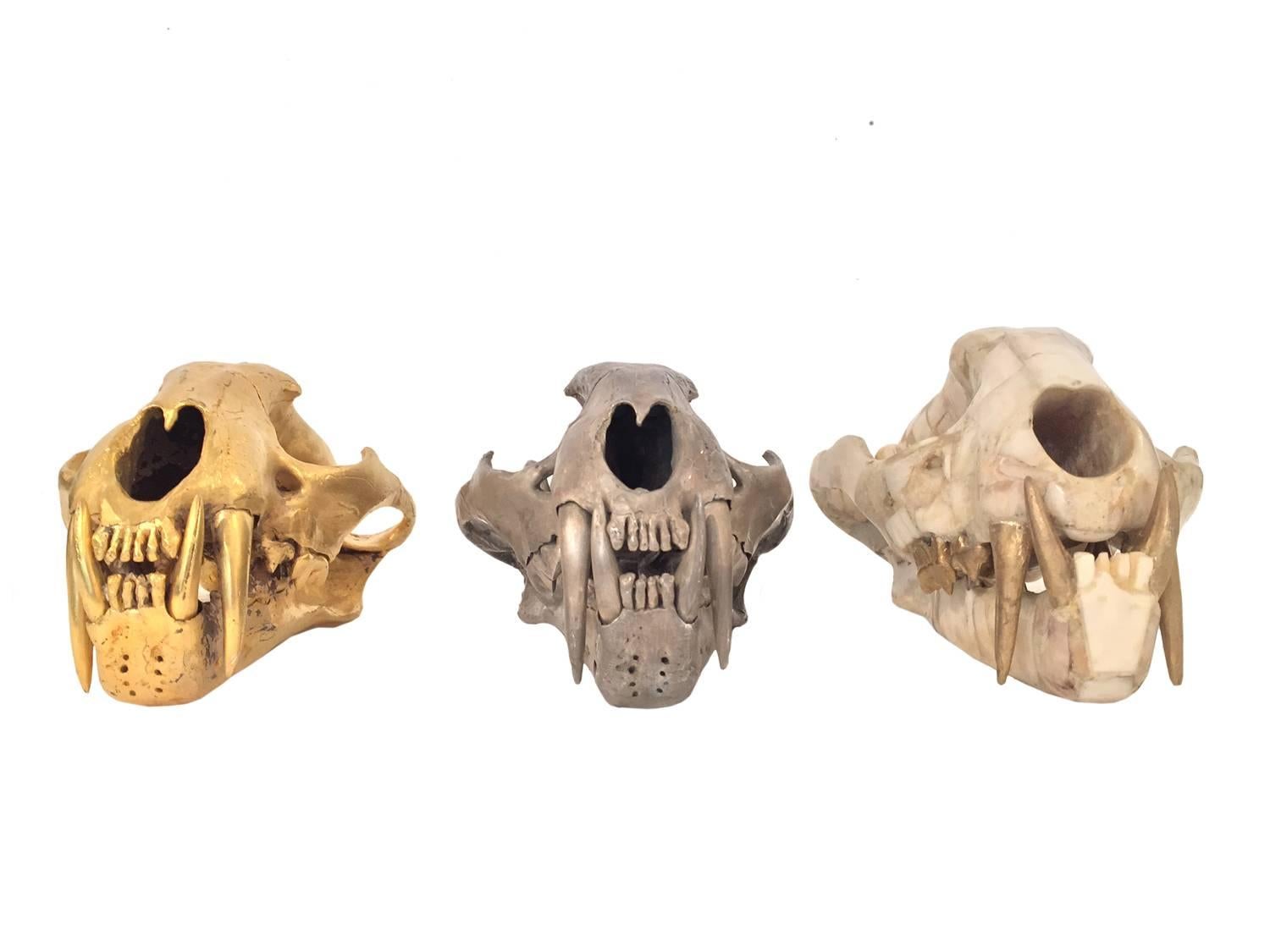 Balinese Bone & Brass Skull by Parts of Four