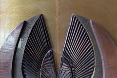 Brutalist Aluminium, Copper and Brass Relief Wall Sculpture by Paul Vanders