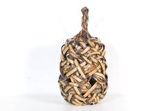 Antique Japanese Ikebana Flower Basket, Early 20th Century