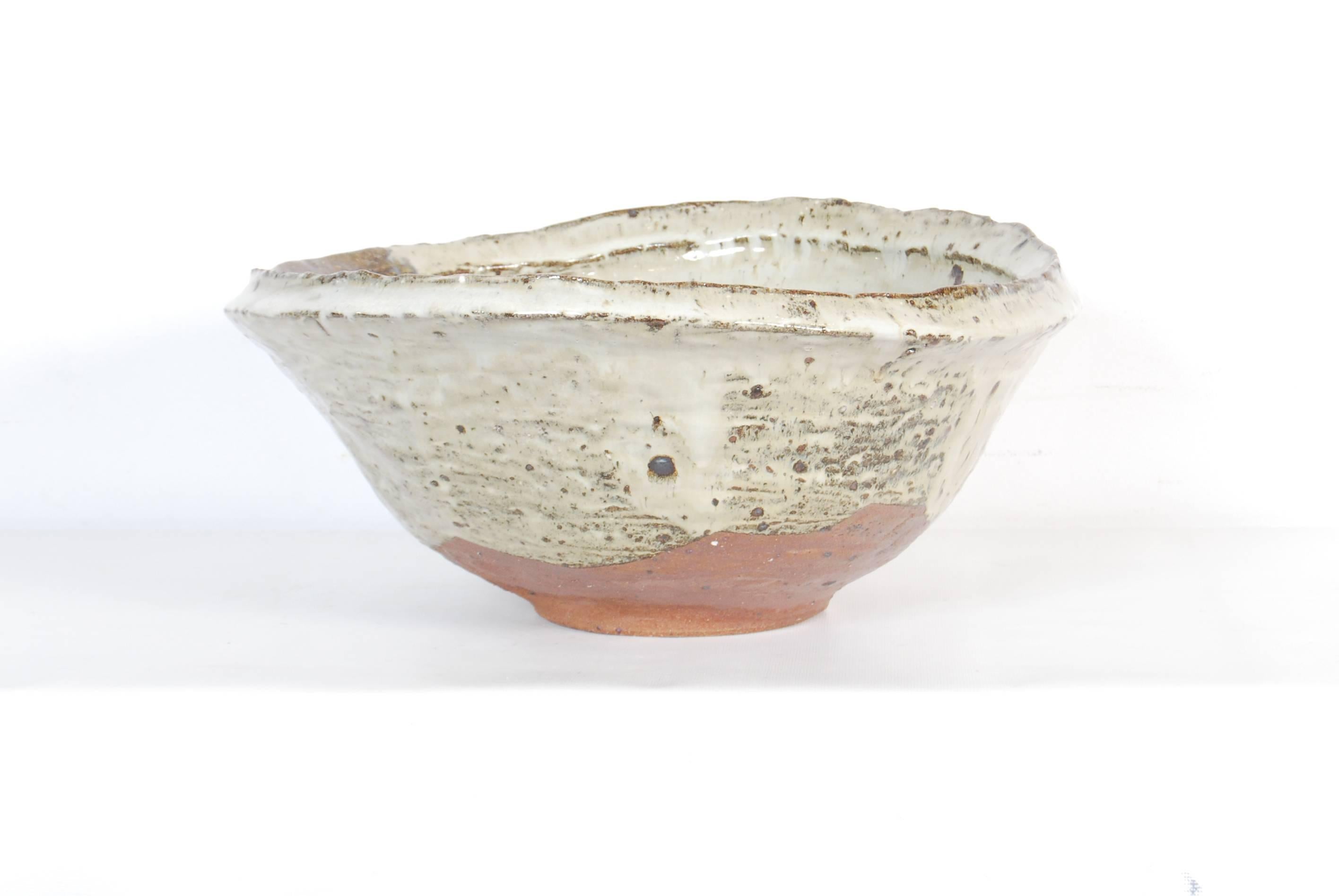 Other Large Japanese Stoneware Bowl by Maruta Munehiko