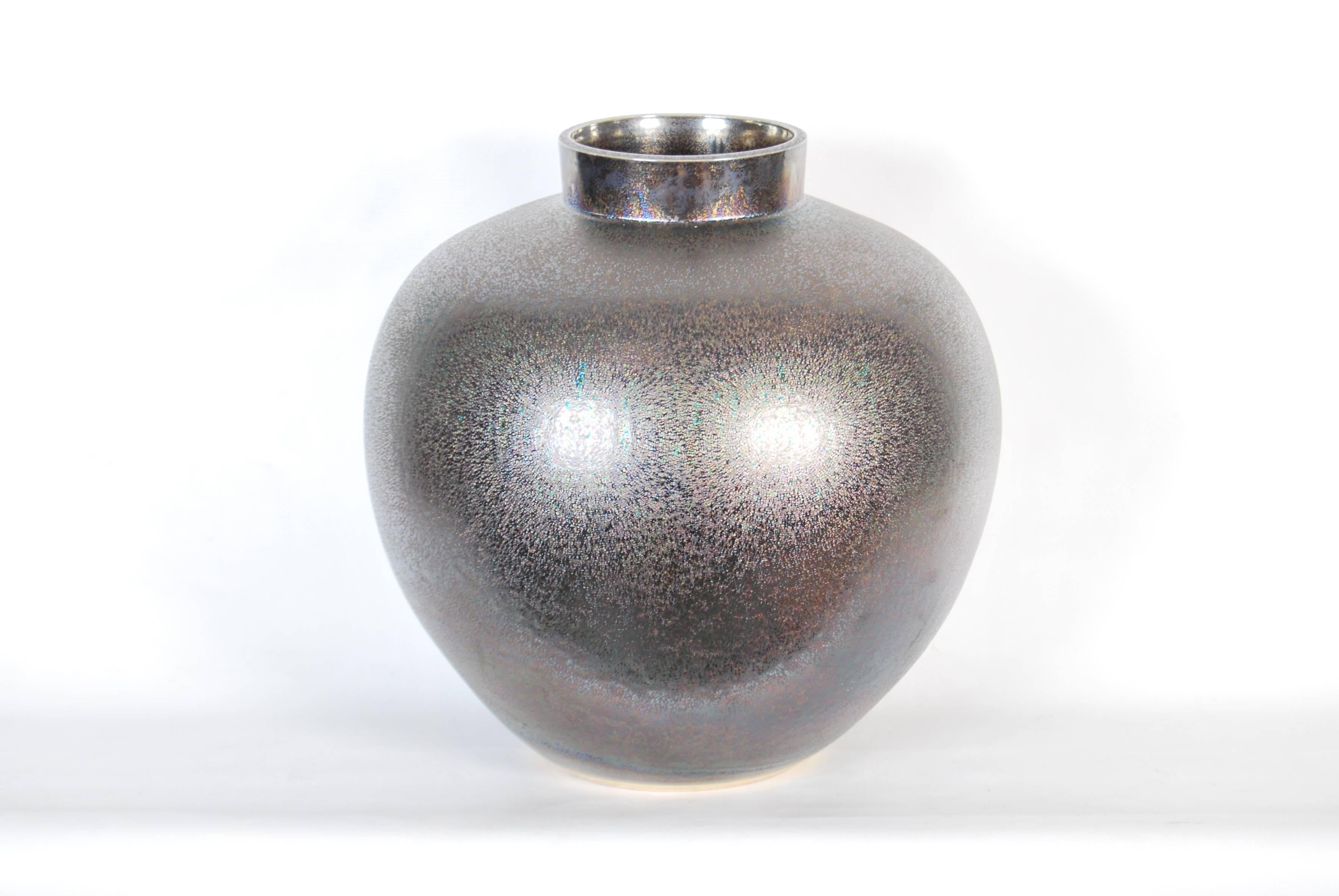 metallic glaze ceramic