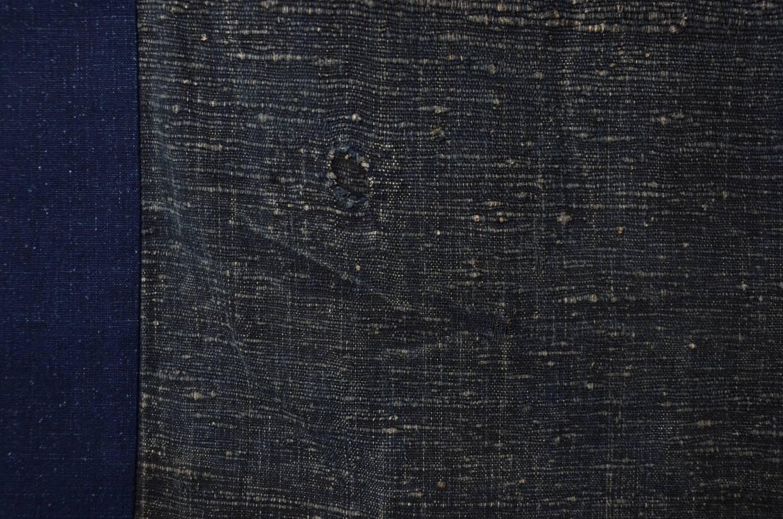 Cotton 18th Century Japanese Tsutsugaki Indigo Futon Cover