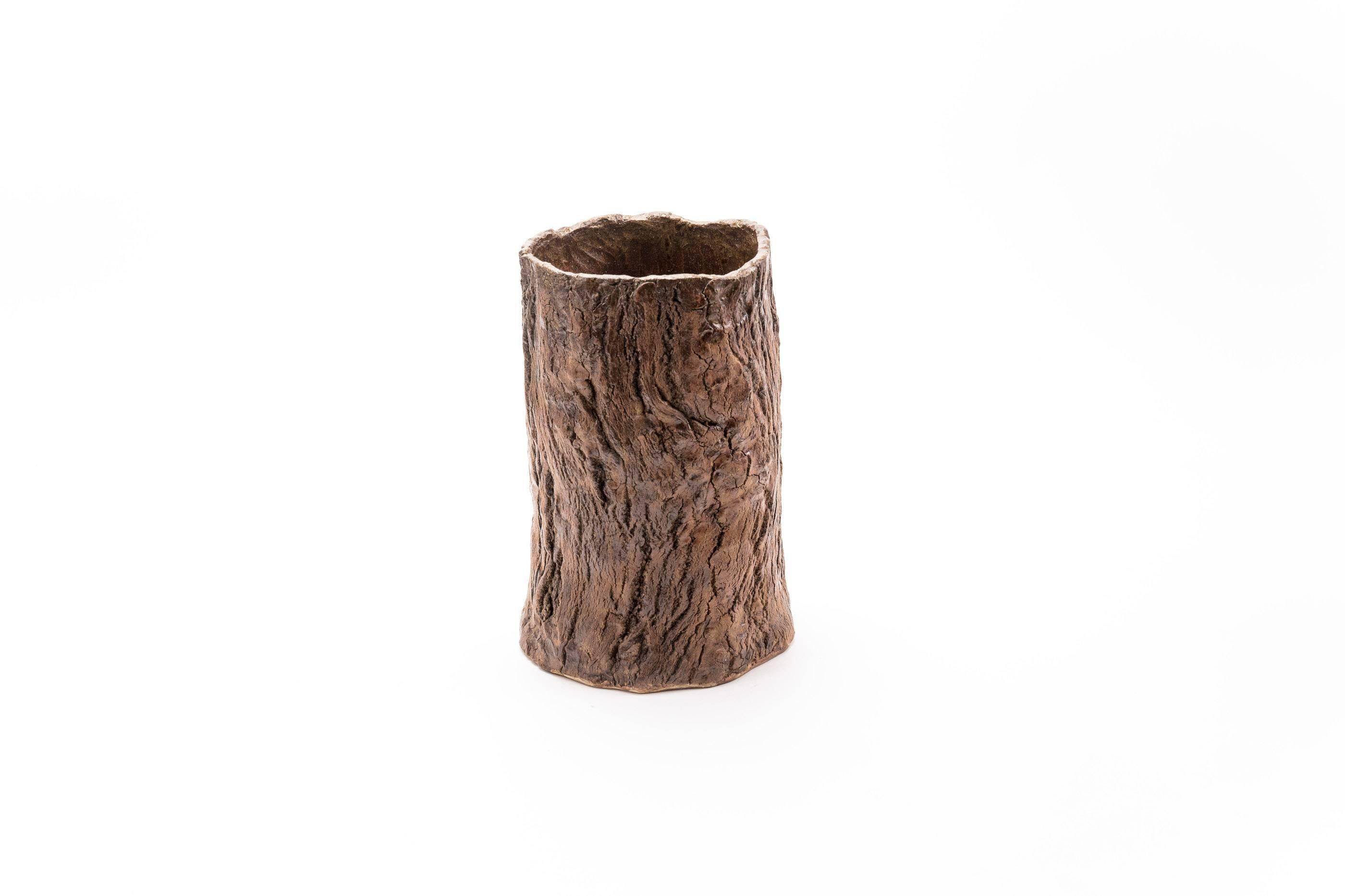 ceramic tree trunk